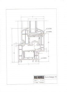 Rehau 70 bombato